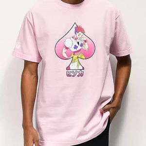 Hisoka Hunter x Hunter pink shirt
